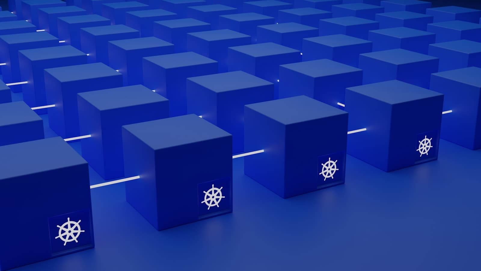 Server and database concept illustration